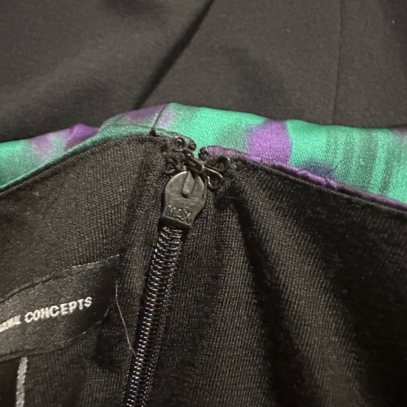 INC International Concepts || NWT || Voltage Blurred Lilac Dress - Picture 7 of 10